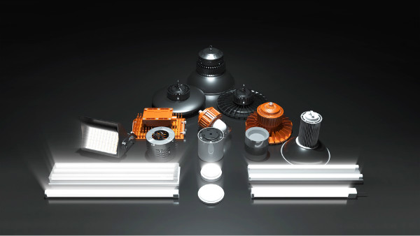 西顿工业照明系列灯具展示图